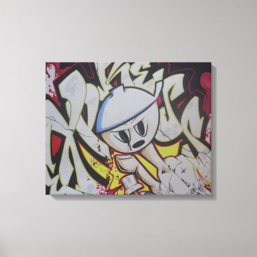 Druk je manieren uit... canvas afdruk (Voorkant)