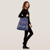 Druk Jezelf Groot Uit Crossbody Tas (Op model)