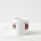 Druk jezelf moedig uit White Specialty Mok (Voorkant)