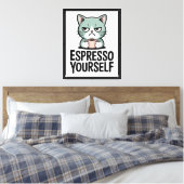 Druk Jezelf Uit Canvas Afdruk (Insitu (Slaapkamer))