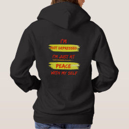 Druk jezelf uit hoodie