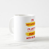 Druk jezelf uit koffiemok (Voorkant links)