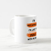 Druk jezelf uit koffiemok (Voorkant links)