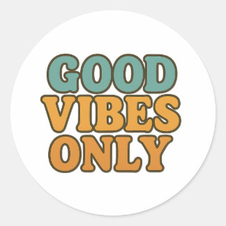 Druk Jezelf Uit met Deze Unieke Kunststicker Ronde Sticker