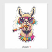 Druk jezelf uit met Llama Vinyl Stickers (Vel)