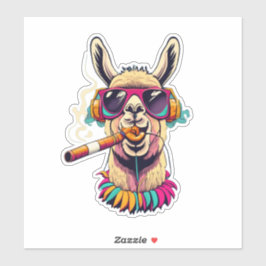 Druk jezelf uit met Llama Vinyl Stickers