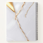 Druk jezelf uit met onze 8,5 x 11 Notitieboek (Achterkant)