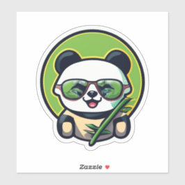 Druk jezelf uit met Panda-Stickers Sticker