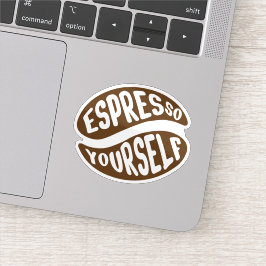 Druk Jezelf Uit Sticker