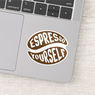 Druk Jezelf Uit Sticker