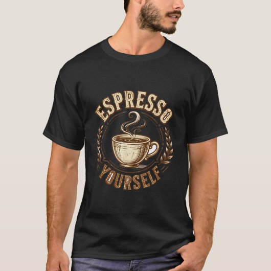 Druk Jezelf Uit T-Shirt (Voorkant)