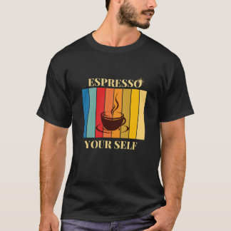 DRUK JEZELF UIT  T-SHIRT