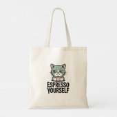 Druk jezelf uit tote bag (Achterkant)