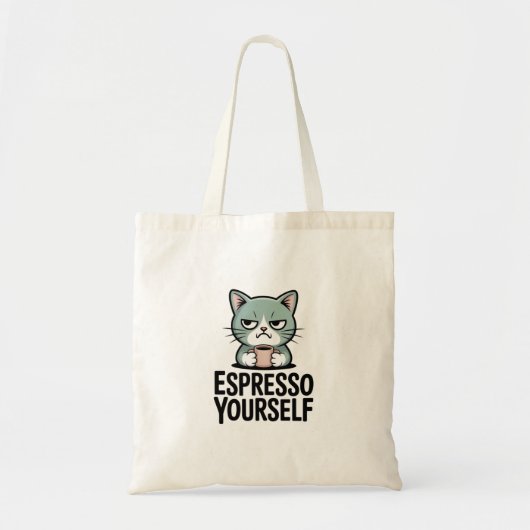 Druk jezelf uit tote bag (Voorkant)