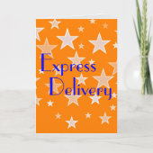 Druk Levering uit - Gelukwensen op Uw Promoti Kaart (Voorkant)