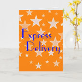 Druk Levering uit - Gelukwensen op Uw Promoti Kaart (Gele Bloem)