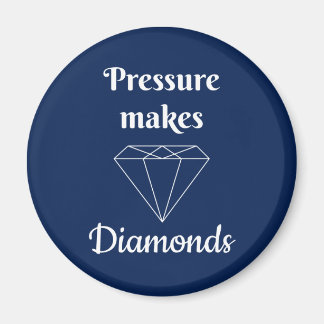 Druk maakt diamanten magneet