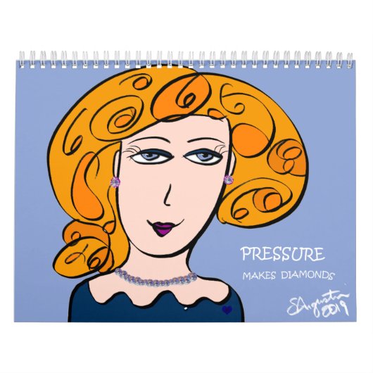DRUK MAAKT DIAMONDEN KALENDER (Hoes)
