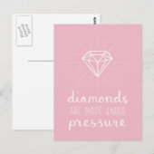 Druk maakt Ruitenprijsopgave, Inspirerend Briefkaart (Voorkant / Achterkant)