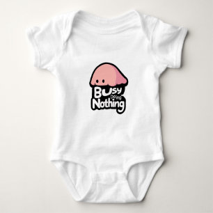 Druk met Nietsdoen - Knuffel Roze Blob Romper