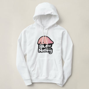 Druk Nietsdoen - Knuffel Roze Blob Hoodie