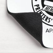 Druk op APA-muismatje om het aan te passen Muismat (Hoek)