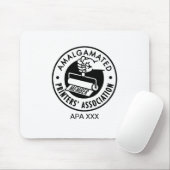 Druk op APA-muismatje om het aan te passen Muismat (Met muis)