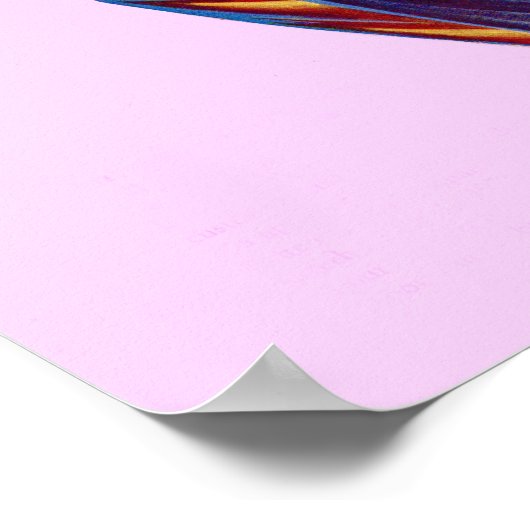 Druk op Balinese danseres Poster (Hoek)