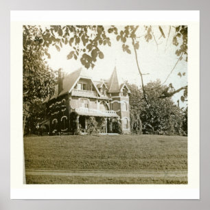 Druk op "Crowndale" 37 Highland Ave Short Hills NJ Poster