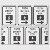 Druk op de Button voor het overschrijden van de si Cadeaupapier (Vlak)