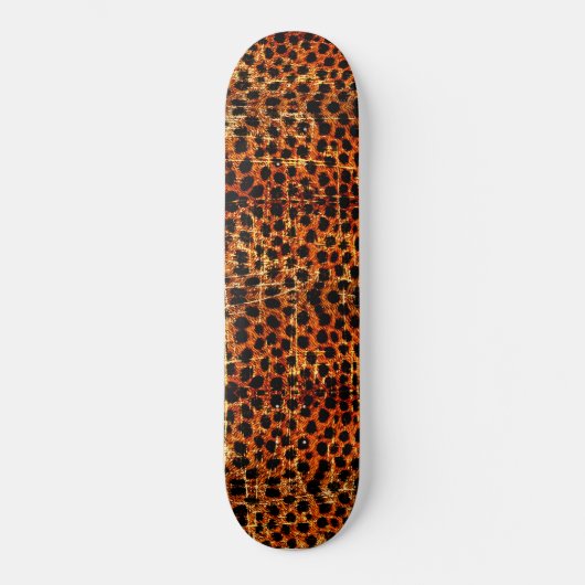  druk op de Cheetah Animal print Persoonlijk Skateboard (Voorkant)