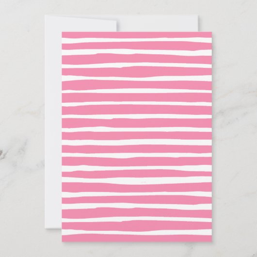 Druk op de dag van de uitnodiging van de Birthday (Achterkant)