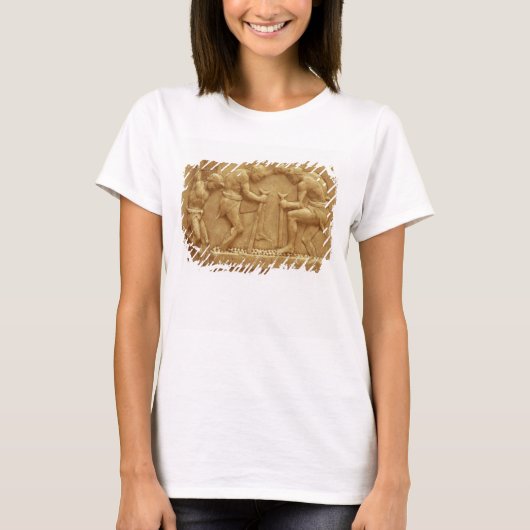 Druk op de druiven (marmer) t-shirt (Voorkant)