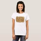 Druk op de druiven (marmer) t-shirt (Voorkant volledig)
