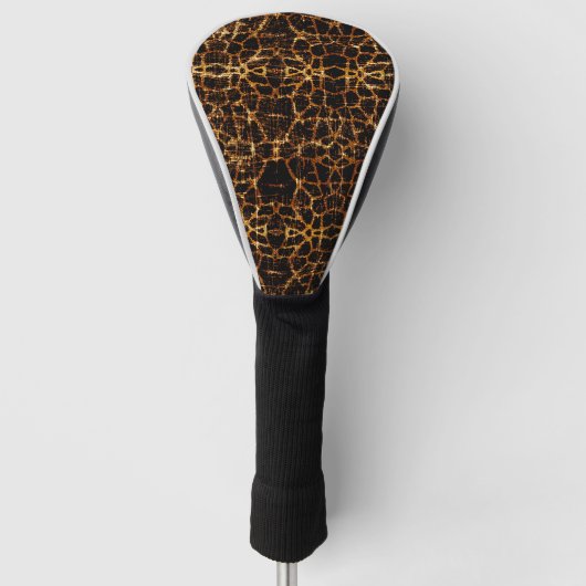  druk op de Giraffe Golfheadcover (Voorkant)