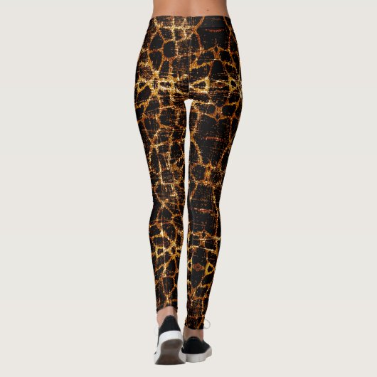  druk op de Giraffe Leggings (Achterkant)