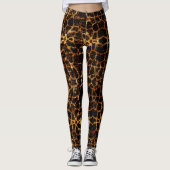 druk op de Giraffe Leggings (Voorkant)