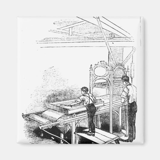 Druk op de pers magneet (Voorkant)