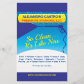 Druk op de Sjabloon Halfpaginablaire brochmachine Flyer (Achterkant)