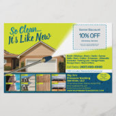 Druk op de Sjabloon Halfpaginablaire brochmachine Flyer (Voorkant)