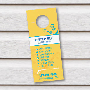 Druk op de wasdeuropening, de stroomwasser deurhanger