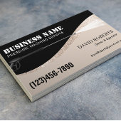 Druk op de wasmachine Professionele reiniging Visitekaartje