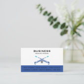 Druk op de wasmachine Professionele reiniging Visitekaartje (Staand voorkant)