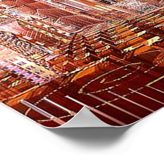 Druk op Entry Poster (Hoek)