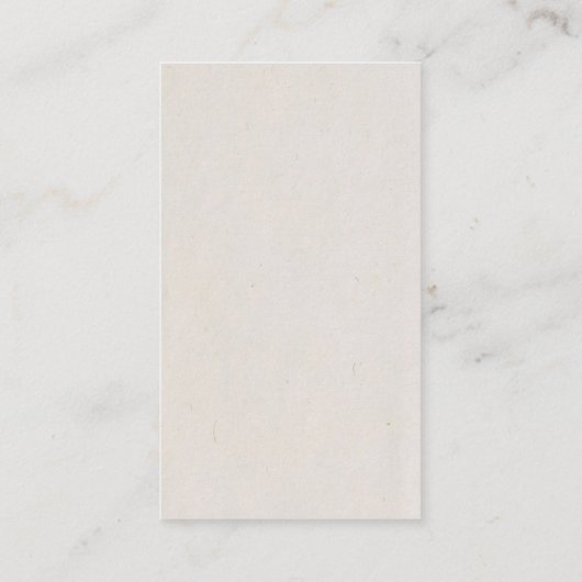 Druk op het eenvoudige Visitekaartje van uw Logo (Achterkant)