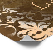  druk op het Poster Dream Quote (Hoek)