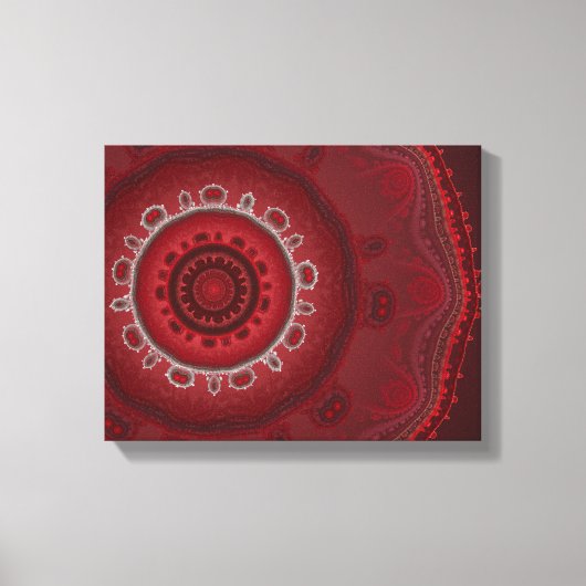 Druk op Imperial Crown Canvas Afdruk (Voorkant)