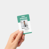 Druk op Logo Photo Professional Badge (Handheld)