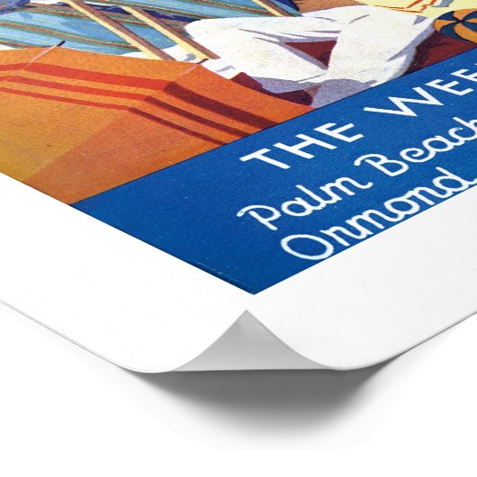 Druk op Palm Beach Life #8 Poster (Hoek)
