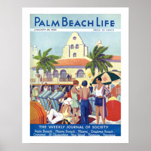 Druk op Palm Beach Life #8 Poster
